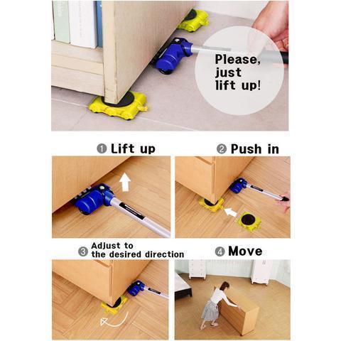 Easy Furniture Lifter Mover Tool Set