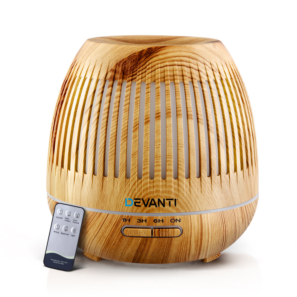 Devanti Aromatherapy Essential Oils Diffuser Humidifier with Remote