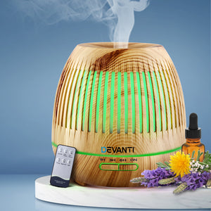 Devanti Aromatherapy Essential Oils Diffuser Humidifier with Remote