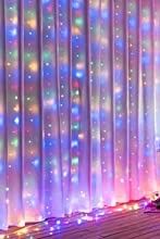 Waterproof LED String Lights Curtain USB Powered