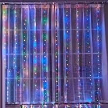 Waterproof LED String Lights Curtain USB Powered