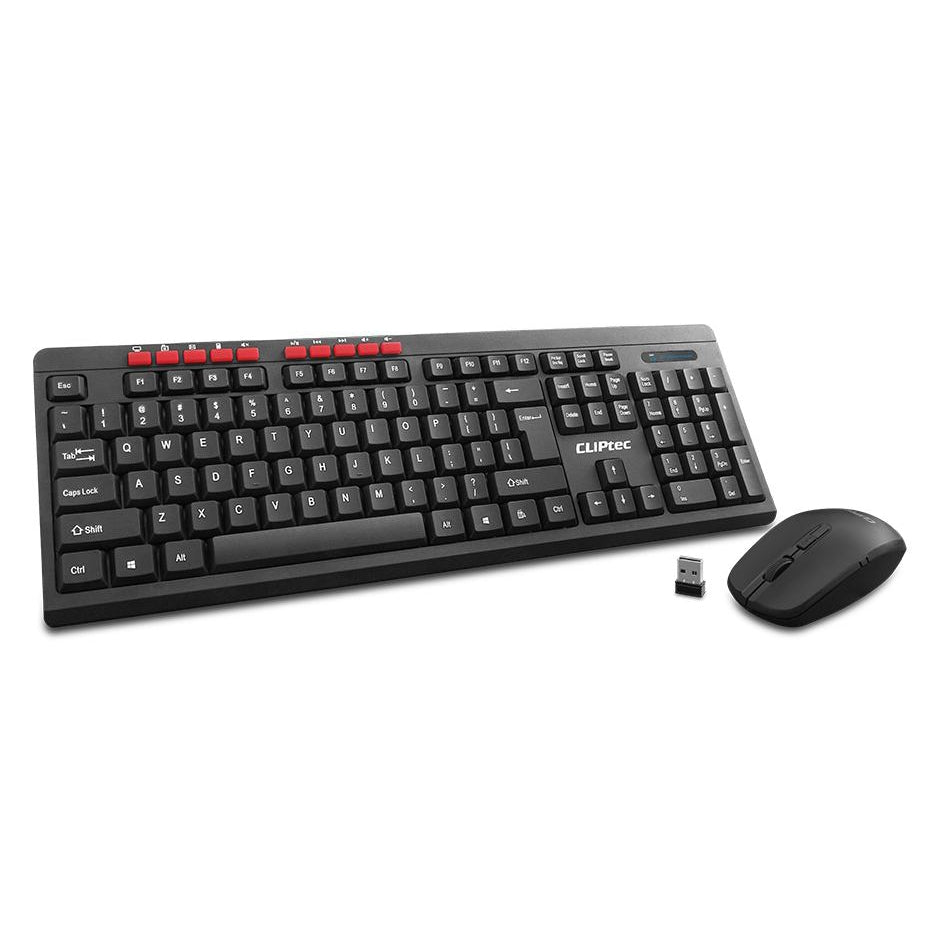 Wireless Multimedia Keyboard and Mouse Combo Set