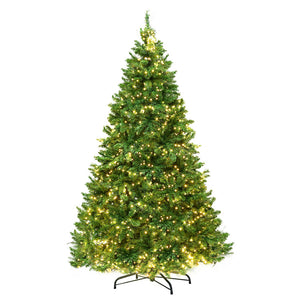 Jingle Jollys Christmas Tree 1.8M With 874 LED Lights Warm White Green