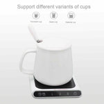 Smart USB Coffee Mug Warmer Tea Milk Cup Heating Plate Office Home