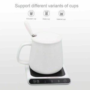 Smart USB Coffee Mug Warmer Tea Milk Cup Heating Plate Office Home