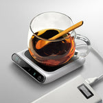 Smart USB Coffee Mug Warmer Tea Milk Cup Heating Plate Office Home